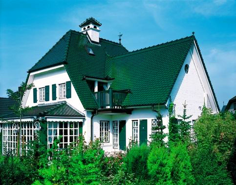 Керамическая черепица Creaton BIBER KLASSIK FINESSE blau glasiert