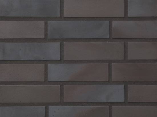 Клинкерная фасадная плитка Stroeher Keravette 336 metallic schwarz, арт. 2110, NF11 240x71x11 мм